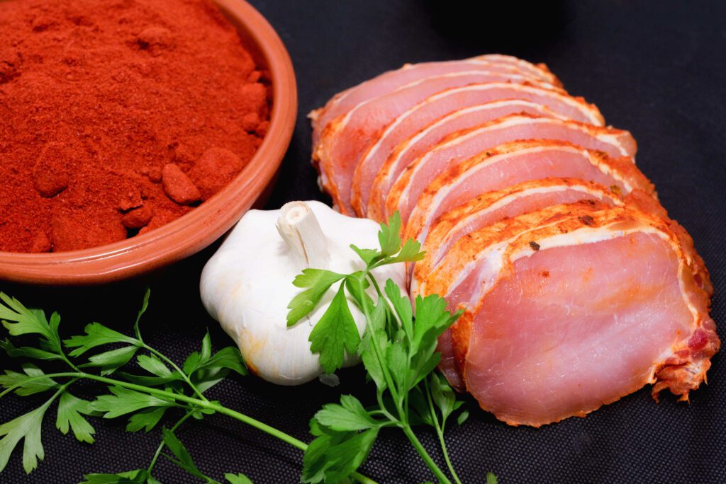 Tacchino senza antibiotici e senza ormoni della crescita, accompagnato da curcuma