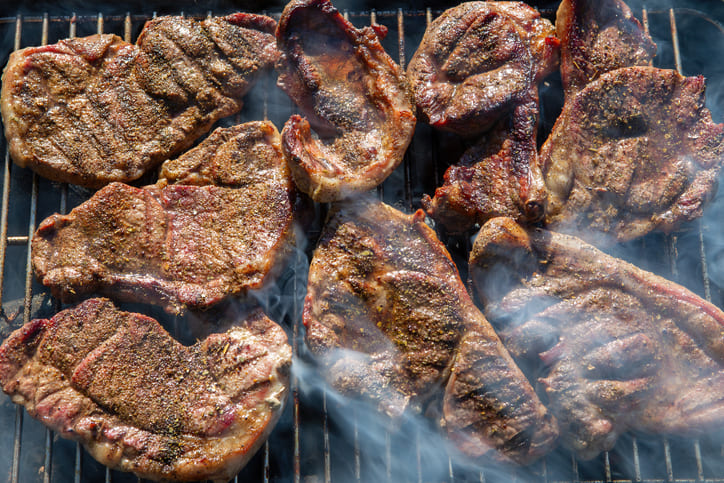 bistecche alla brace Sibiriu Petza Bella